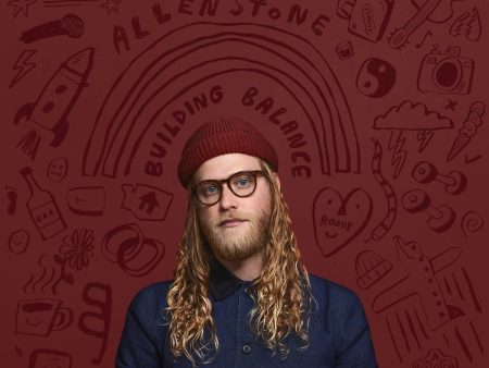 Allen Stone Building Balance Includes Download Pressed on Clear Vinyl LP Online Hot Sale