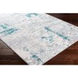 Lustro Teal Rug in Various Sizes Online now