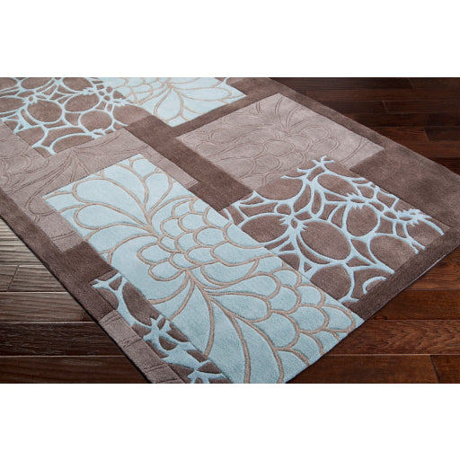 Cosmopolitan Sky Blue Rug in Various Sizes Supply