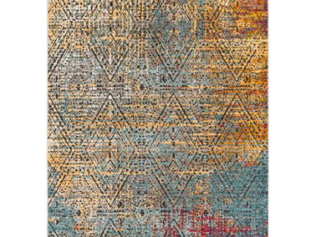 Herati Her-2306 Aqua Rug in Various Sizes Hot on Sale