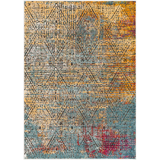 Herati Her-2306 Aqua Rug in Various Sizes Hot on Sale