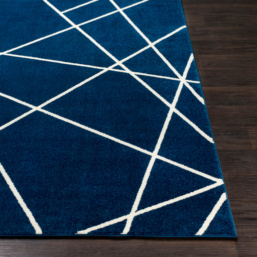 Horizon Hrz-2302 Navy Rug in Various Sizes For Discount