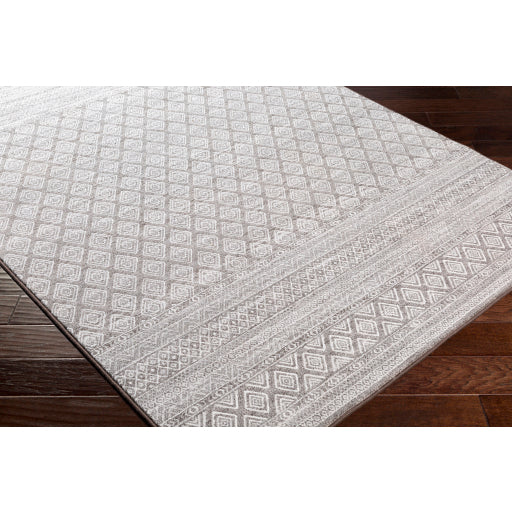 Contempo Cpo-3847 Light Gray Rug in Various Sizes Online Sale