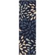 Cosmopolitan Cos-9265 Navy Rug in Various Sizes Discount