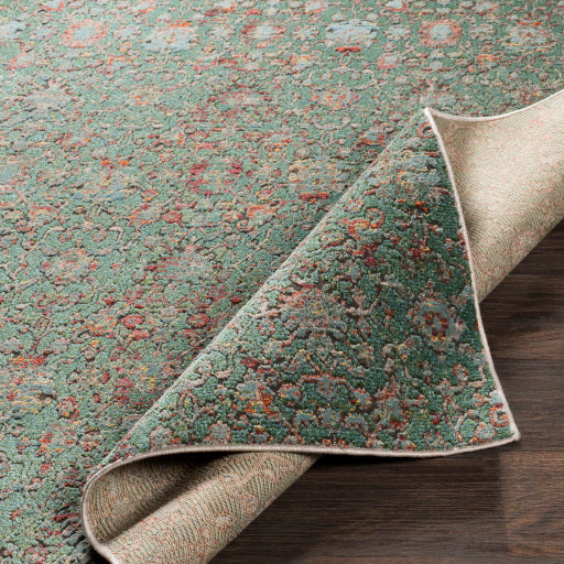 Herati Dark Green Rug in Various Sizes Discount