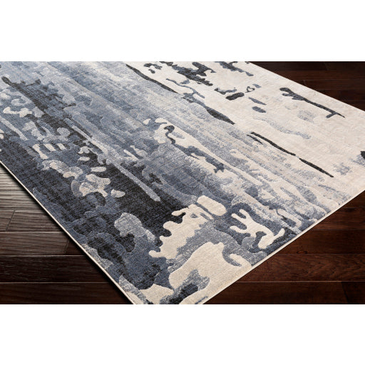 City Cit-2384 Charcoal Rug in Various Sizes Cheap