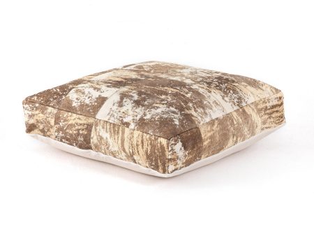 Harland Modern Hide Floor Cushion Online Hot Sale