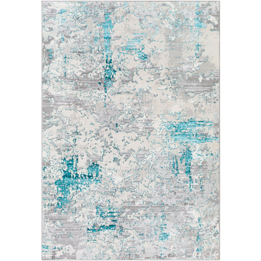 Lustro Teal Rug in Various Sizes Online now