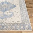 Indigo Igo-2325 Bright Blue Rug in Various Sizes Online Hot Sale