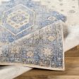 Indigo Igo-2325 Bright Blue Rug in Various Sizes Online Hot Sale