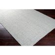 Jute Woven Jute Light Gray Rug in Various Sizes on Sale