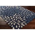 Cosmopolitan Cos-9265 Navy Rug in Various Sizes Discount