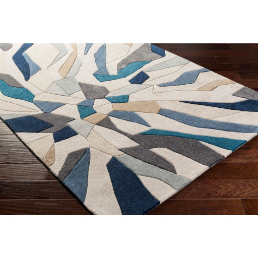 Cosmopolitan Bright Blue Rug in Various Sizes Hot on Sale