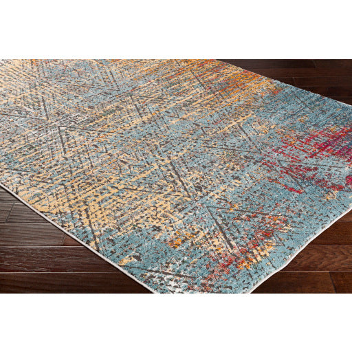 Herati Her-2306 Aqua Rug in Various Sizes Hot on Sale