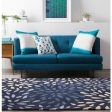 Cosmopolitan Cos-9265 Navy Rug in Various Sizes Discount