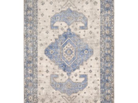 Indigo Igo-2325 Bright Blue Rug in Various Sizes Online Hot Sale