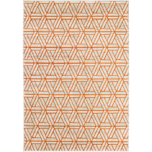 Jax Jax-5028 Burnt Orange Rug in Various Sizes Discount