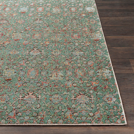 Herati Dark Green Rug in Various Sizes Discount