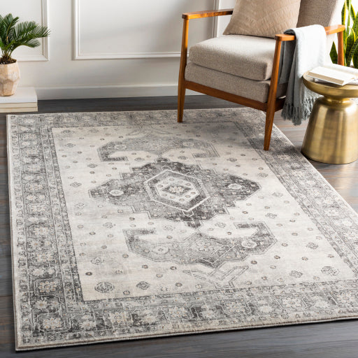 Indigo Igo-2322 Charcoal Rug in Various Sizes Cheap