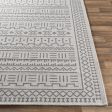 La Casa Cotton Silver Gray Rug in Various Sizes For Cheap