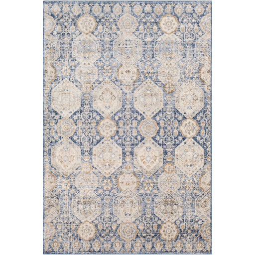 Indigo Igo-2309 Navy Rug in Various Sizes Online Hot Sale