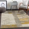 Jax Mustard Rug in Various Sizes Discount