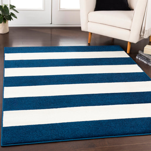 Horizon Hrz-1093 Navy Rug in Various Sizes For Cheap