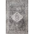 Indigo Igo-2324 Charcoal Rug in Various Sizes Online Hot Sale