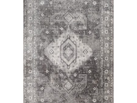 Indigo Igo-2324 Charcoal Rug in Various Sizes Online Hot Sale