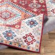 Iris Dark Red Rug in Various Sizes Discount