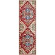 Crafty Dark Red Rug in Various Sizes Cheap