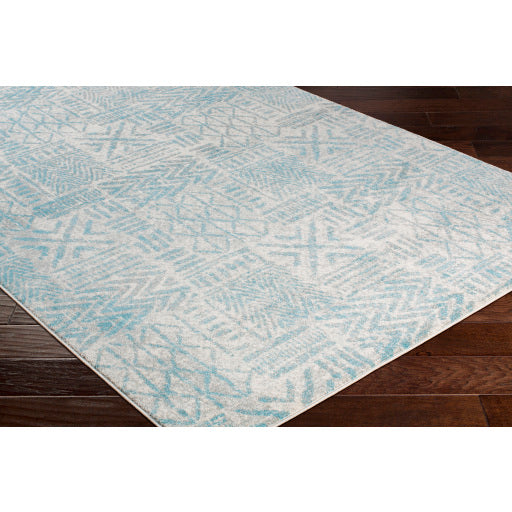 Harput Hap-1094 Aqua Rug in Various Sizes Online now