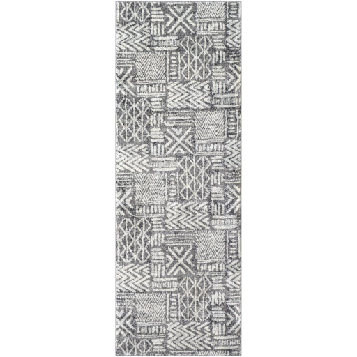 Harput Hap-1093 Charcoal Rug in Various Sizes For Discount