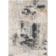 Quatro Qua-2308 Silver Gray Rug in Various Sizes Fashion