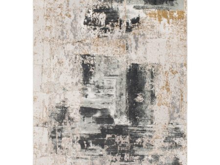 Quatro Qua-2308 Silver Gray Rug in Various Sizes Fashion