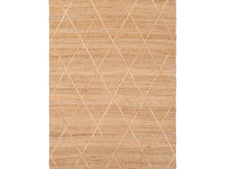 Saba Jute Khaki Rug in Various Sizes Online now