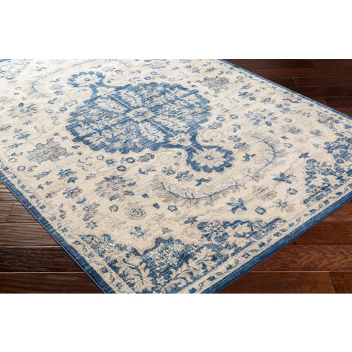 Monaco Moc-2322 Navy Rug in Various Sizes Fashion