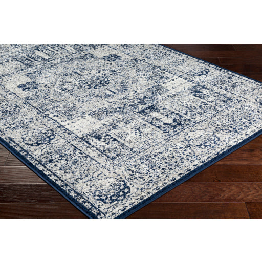 Seville Sev-2306 Dark Blue Rug in Various Sizes For Discount