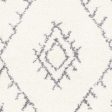 Maroc Shag Mrs-2303 White Rug in Various Sizes Sale