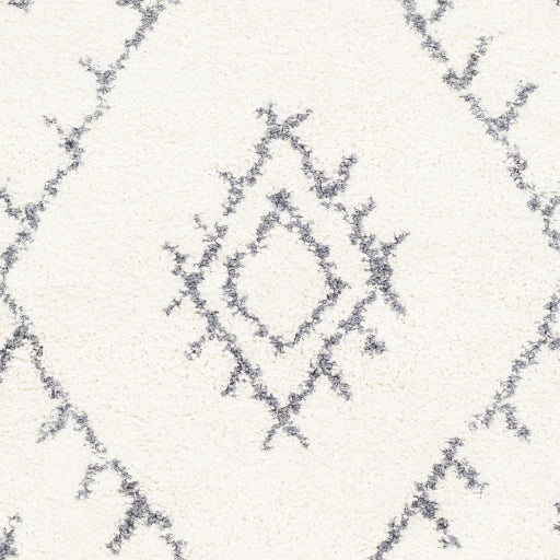 Maroc Shag Mrs-2303 White Rug in Various Sizes Sale