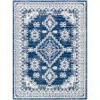 Roma Rom-2318 Dark Blue Rug in Various Sizes Online now