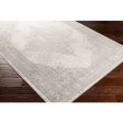 Roma Rom-2304 White Rug in Various Sizes Fashion