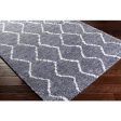 Maroc Shag Mrs-2306 Medium Gray Rug in Various Sizes For Discount