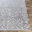 Roma Rom-2330 Medium Gray Rug in Various Sizes Online Hot Sale