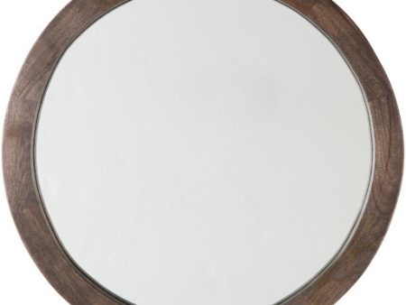 Atticus Wood Natural Mirror 18 H x 18 W Discount