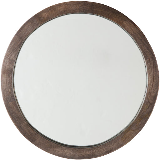 Atticus Wood Natural Mirror 18 H x 18 W Discount