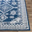 Roma Rom-2318 Dark Blue Rug in Various Sizes Online now