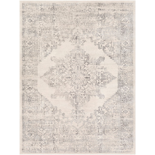 Roma Rom-2322 White Rug in Various Sizes Discount