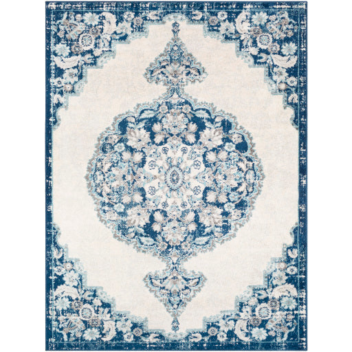 Norwich Nwc-2310 Dark Blue Rug in Various Sizes For Sale