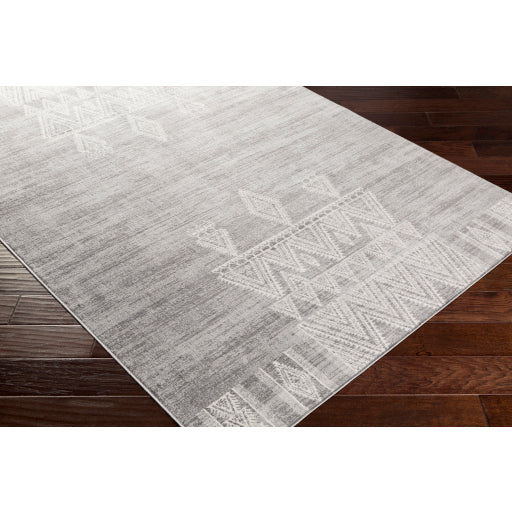 Roma Rom-2324 Medium Gray Rug in Various Sizes Hot on Sale